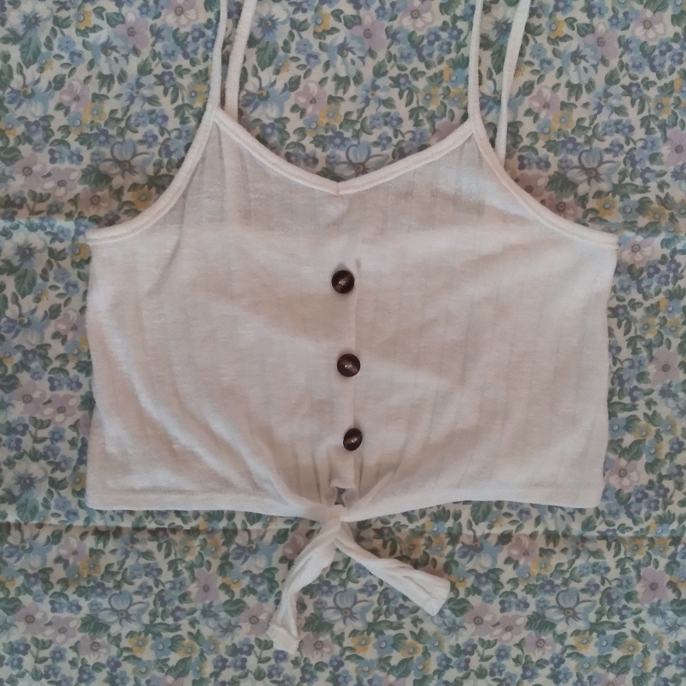 Shein white tank top